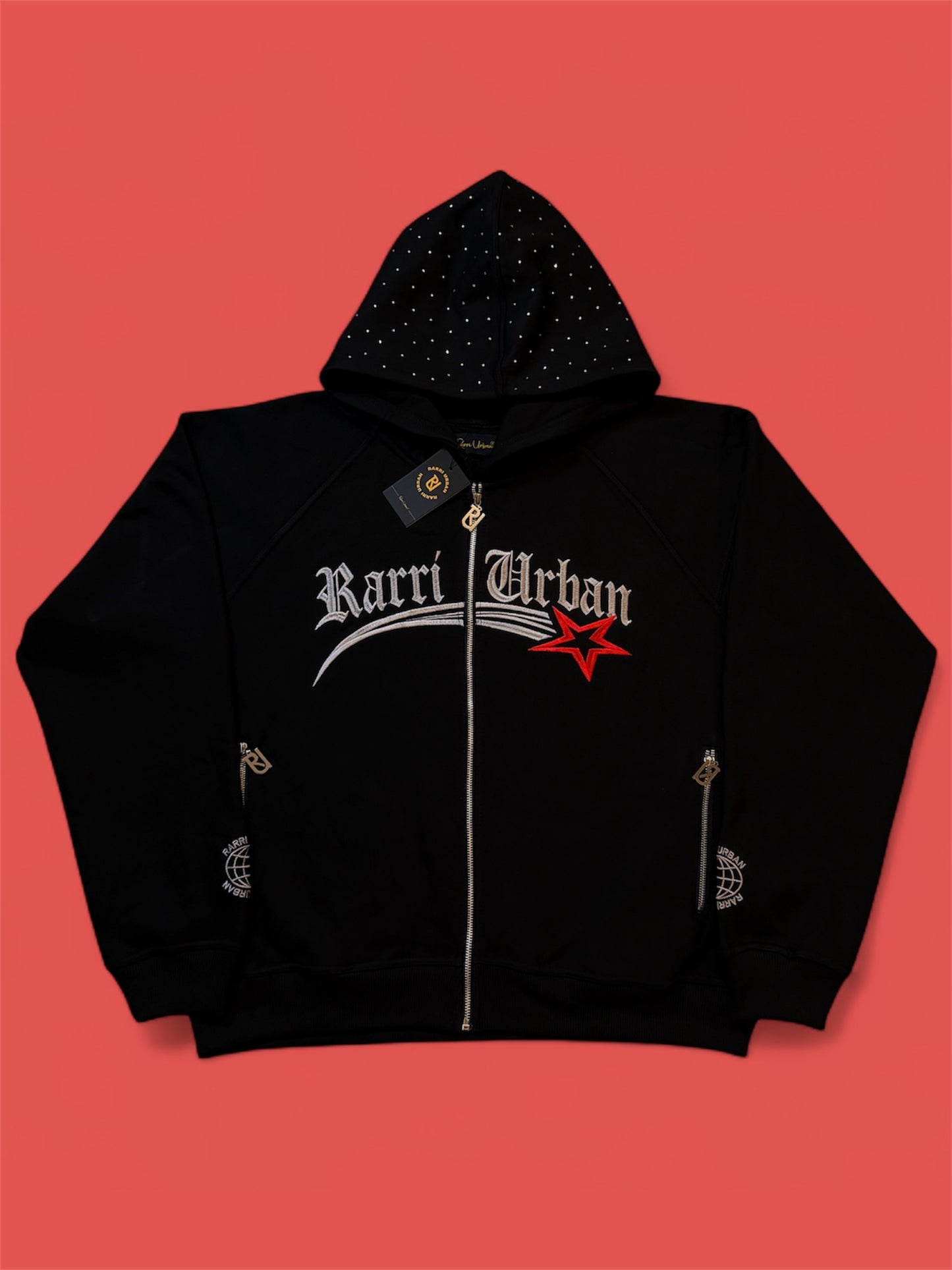 ‘’RarriUrban’’ Embroidered Signature Tracksuit.