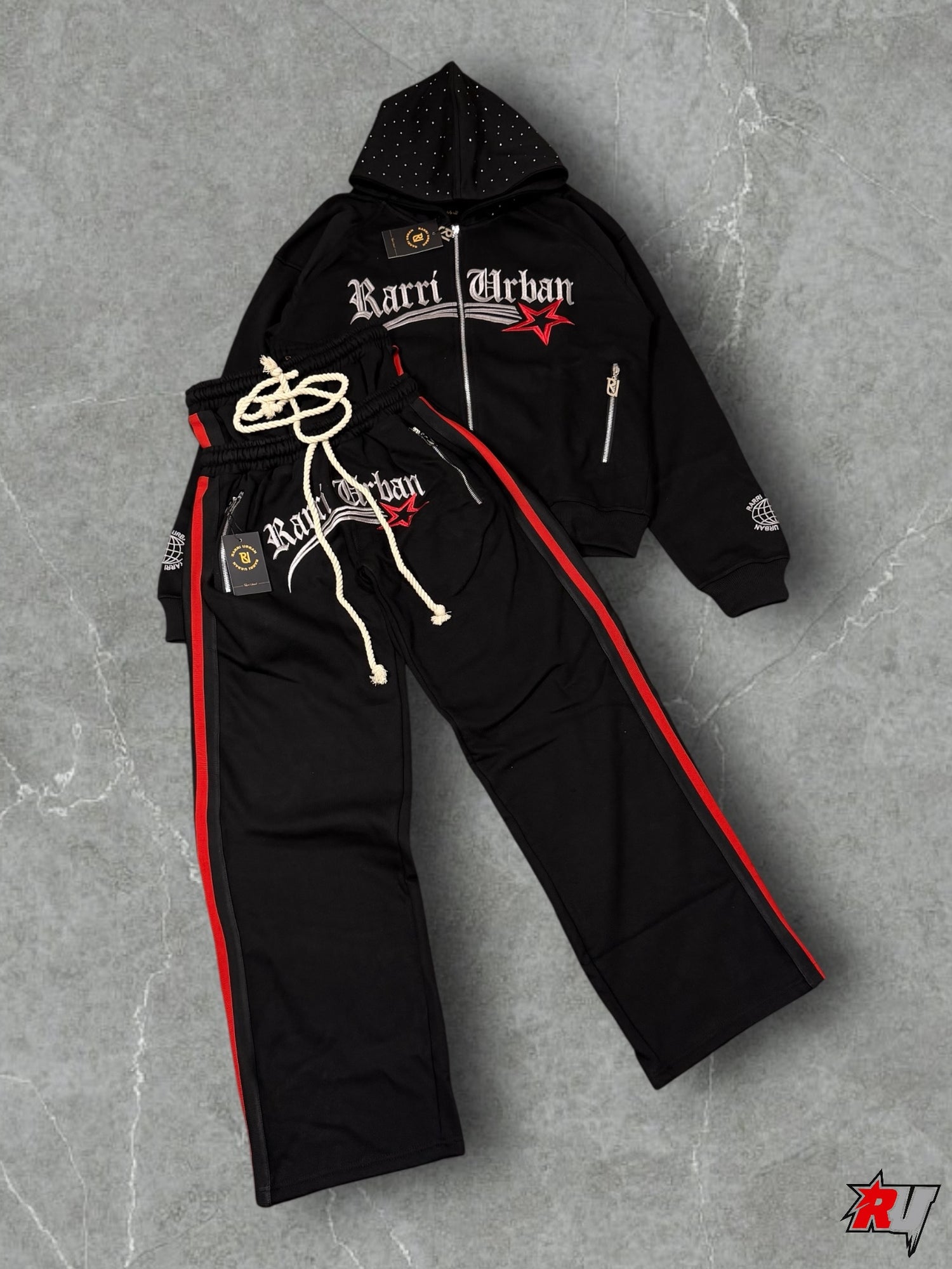RarriUrban Embroidered Signature Tracksuit.