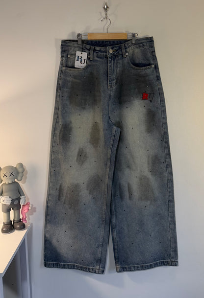 RarriUrban ‘Embroidered Stone Denim’