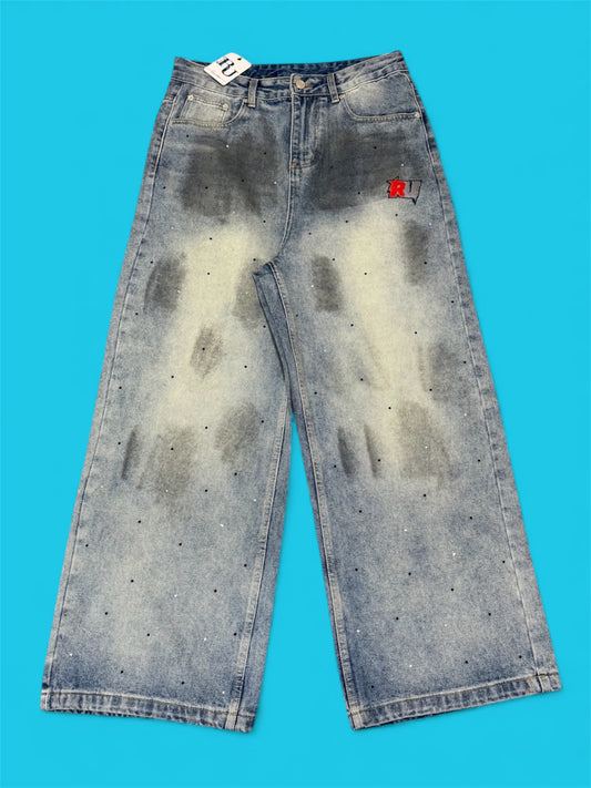 RarriUrban ‘Embroidered Stone Denim’