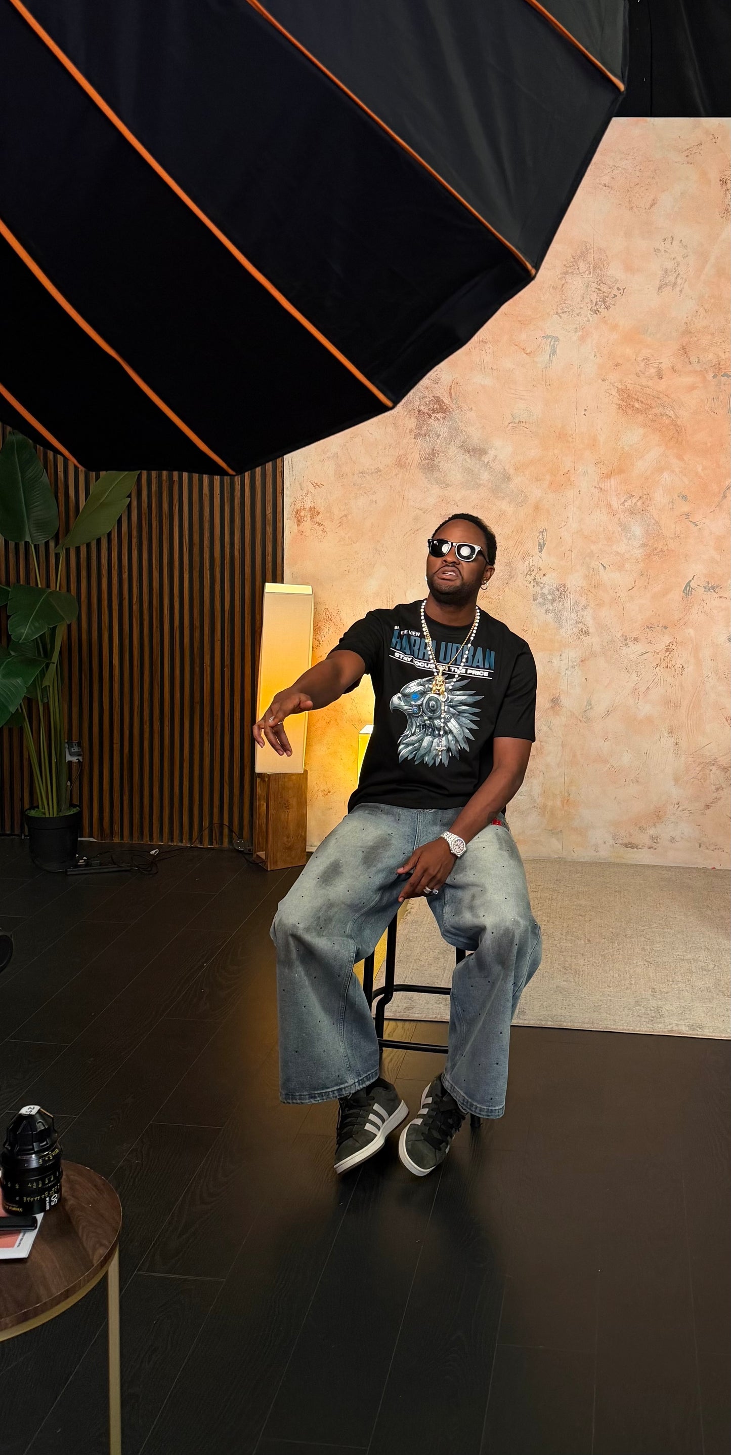 RarriUrban ‘Embroidered Stone Denim’