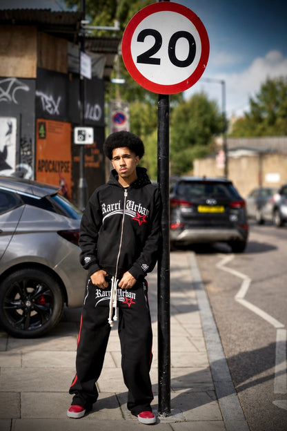 RU "signature" embroidered tracksuit