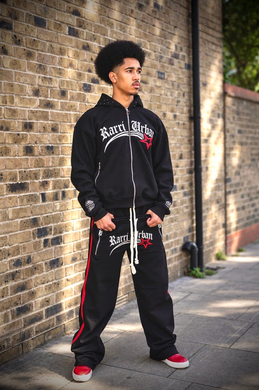 RU "signature" embroidered tracksuit