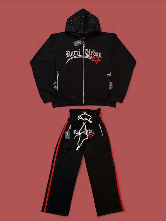 ‘’RarriUrban’’ Embroidered Signature Tracksuit.