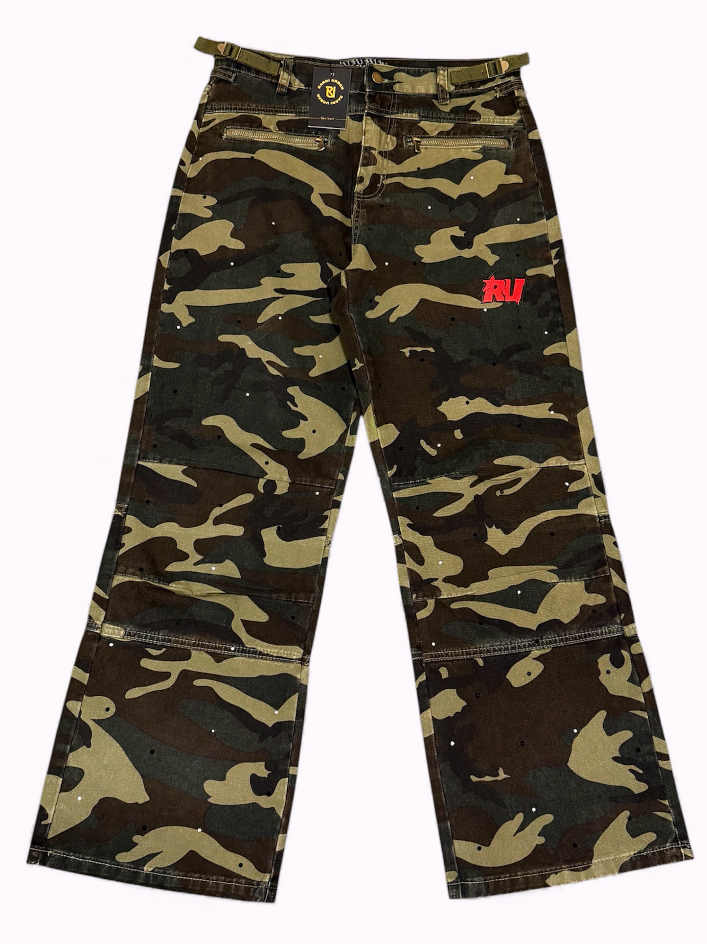 RarriUrban ‘Embroidered Stone Camo Pant’