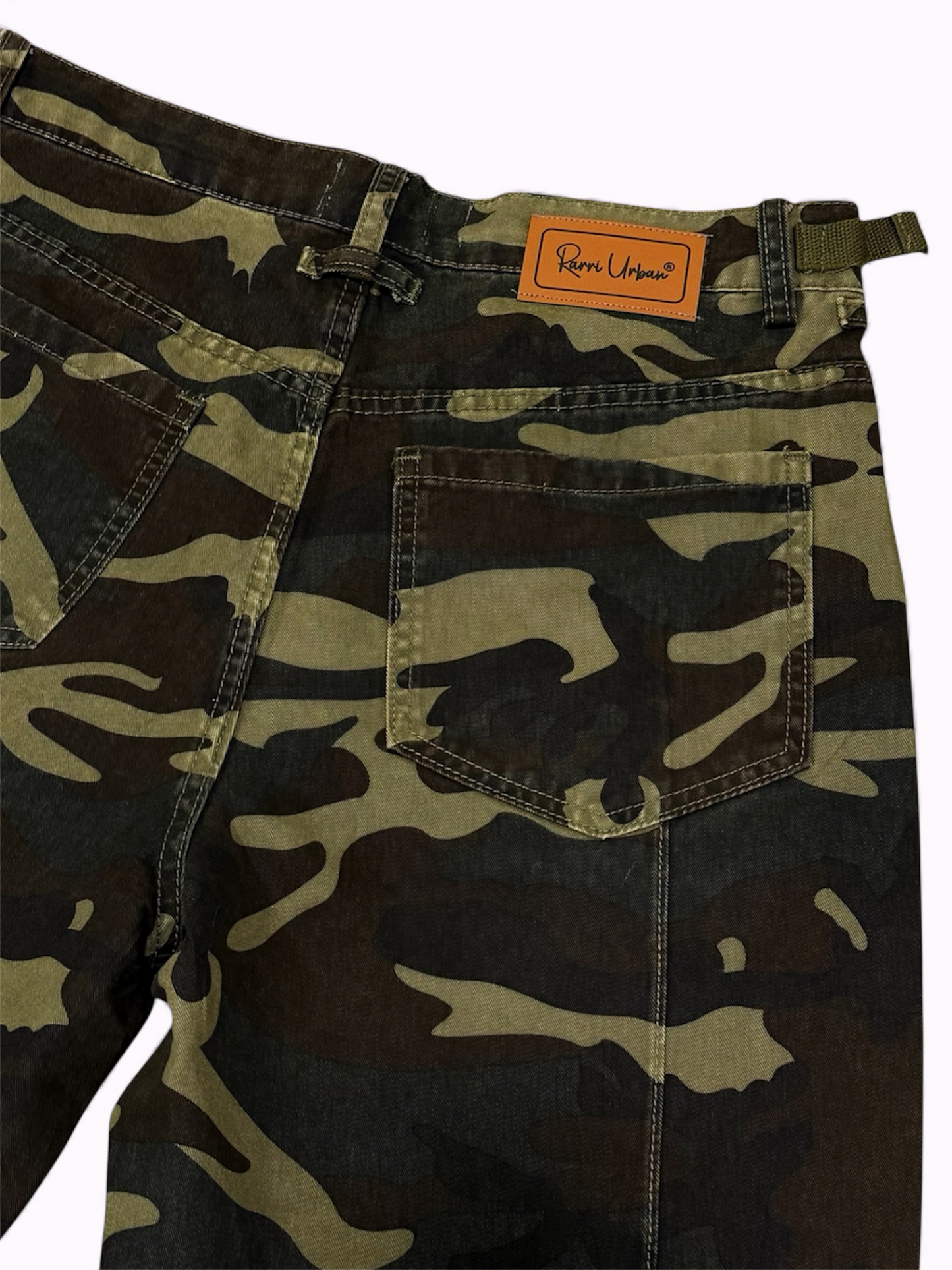 RarriUrban ‘Embroidered Stone Camo Pant’