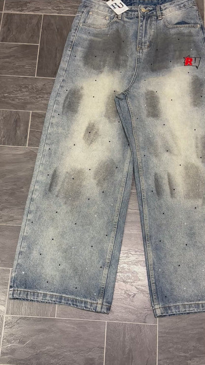 RarriUrban ‘Embroidered Stone Denim’